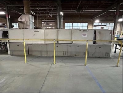 CAE Ransohoff, 3-Stage Conveyor Parts Washer, 36" x 14", Variable speed 1-10 FPM, 2010 - Image 3