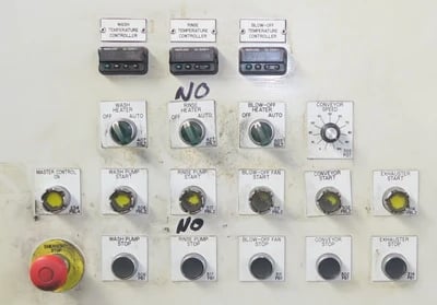 CAE Ransohoff, 3-Stage Conveyor Parts Washer, 36" x 14", Variable speed 1-10 FPM, 2010 - Image 8