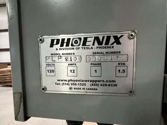 Phoenix #PLP-2100, turnable pallet wrapper - Image 7