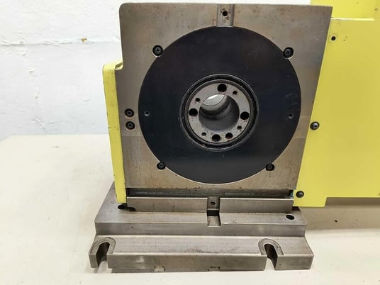 8" Nikken #CNC-200-LFA, 4th Axis CNC rotary table, Siemens Servo motor, 2005 - Image 6