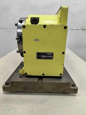 8" Nikken #CNC-200-LFA, 4th Axis CNC rotary table, Siemens Servo motor, 2005 - Image 9