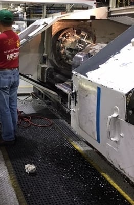 Mazak #PowerMaster-2500-12.5, Fanuc 0iTF, 28" chuck, 12-1/2" hole, remfg 2025, 1 year warranty - Image 1