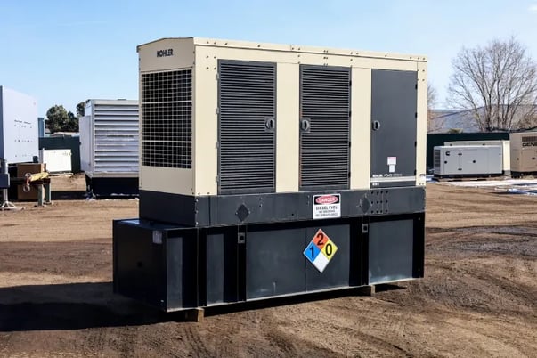 400 KW Kohler #400REOZDD, generator, enclosed, 565 hours, 2009, #090651 - Image 1