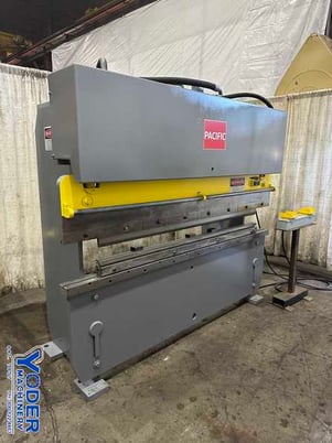 55 Ton, Pacific #JL55-8, hydraulic press brake, 8' overall, 78-3/4" between housing, 6" stroke, 6" throat - Image 1