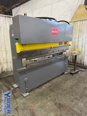 55 Ton, Pacific #JL55-8, hydraulic press brake, 8' overall, 78-3/4" between housing, 6" stroke, 6" throat - Image 2