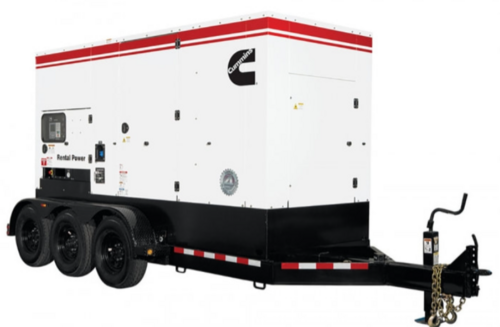 500 KW Cummins #C500D6RE, portable diesel generator, multi-volt 480 Volts, new, 2023 - Image 1