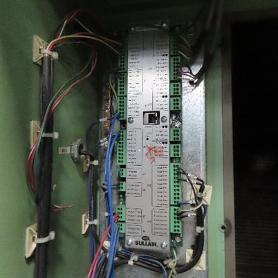 493 acfm, 135 psi, Sullair #7509V/A, rotary screw air compressor, 100 HP, 480 V., no VFD, 60k hours, 2011 - Image 10