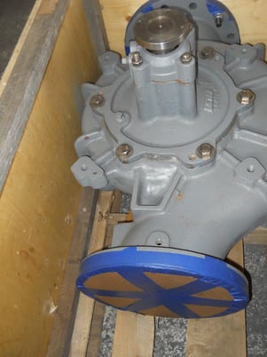 1320 GPM @ 81' TDH, Hamworthy #B200, centrifugal pump, vertical, rebuilt - Image 2