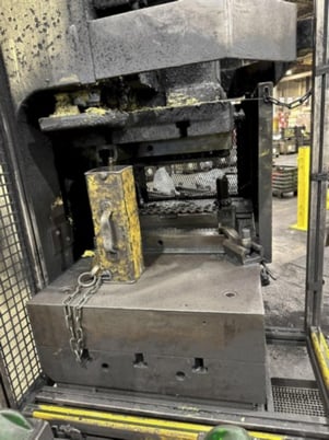 110 Ton, Stamtec #G1-110, gap frame press, 7.09" stroke, 13.78" Shut Height, 30-60 SPM, air clutch, 2000 - Image 6