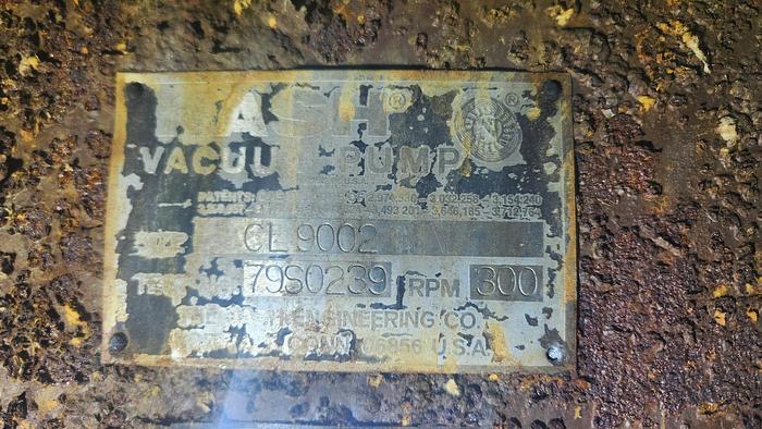 Nash #CL-9002, vacuum pump - Image 3