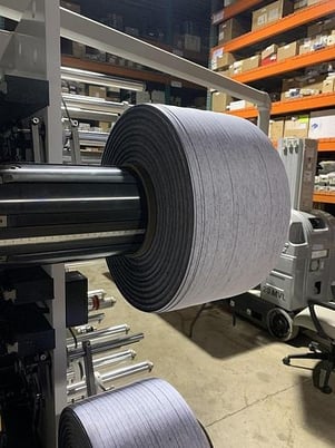 SRC Systems #SP06, 6 head spooling line, 19" spool diameter, 19" material width, 40" parent roll diameter - Image 7