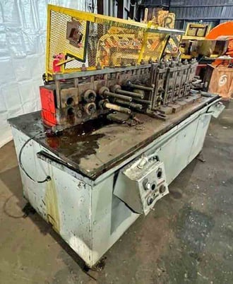 12 Stand, Dahlstrom, rollformer, 6" roll space, 1" spindle diameter - Image 2
