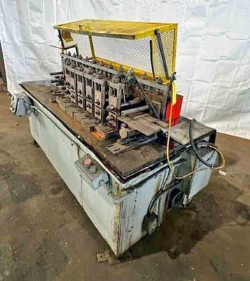 12 Stand, Dahlstrom, rollformer, 6" roll space, 1" spindle diameter - Image 4