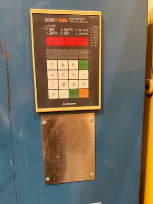 Rocheleu #R4, blow molder, single head, 10" x 10" usable platen size, 1994 - Image 3
