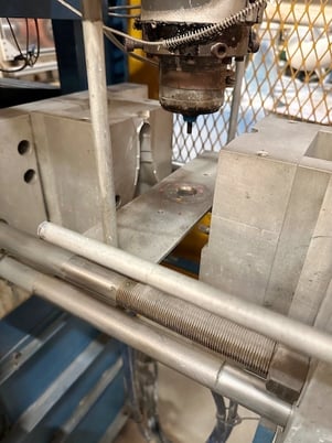 Rocheleu #R4, blow molder, single head, 10" x 10" usable platen size, 1994 - Image 10