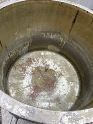 140 gallon Lee, Stainless Steel jacketed tank, 36" dia. x 34" straight side, 100 psi/FV, 1996 - Image 5