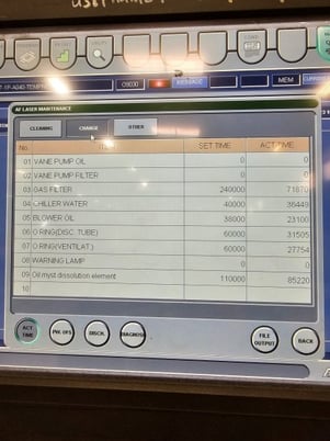 33 Ton, Amada #ELMK3610NT, CNC turret punch, 4000 watt, 60" x100", approx 32500 hours, 2011 - Image 6