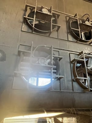 Bank of Kiln Fans, 4 banks of 15 fans - Image 2