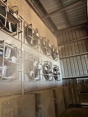 Bank of Kiln Fans, 4 banks of 15 fans - Image 3