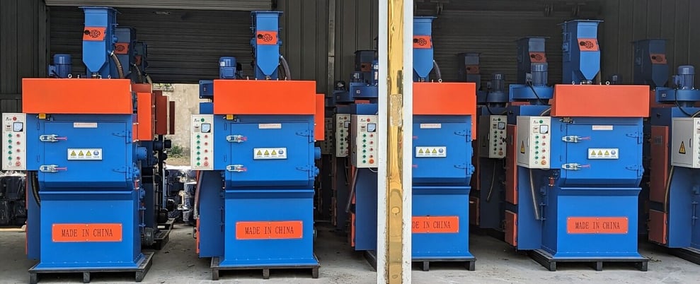 Rubber Belt Tumble Shot Blast System - Image 1
