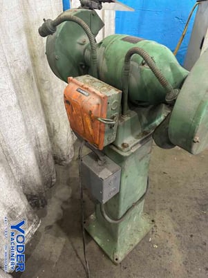 Albertson #SKC65AB48, double end grinder, 10" wheel diameter, 3/4 HP, 1725 RPM, eye shields - Image 3