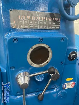 South Bend #Veriner-SA, horizontal mill with vertical head, 12" x47" table, 5 HP, coolant - Image 2