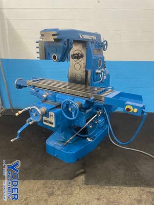 South Bend #Veriner-SA, horizontal mill with vertical head, 12" x47" table, 5 HP, coolant - Image 10