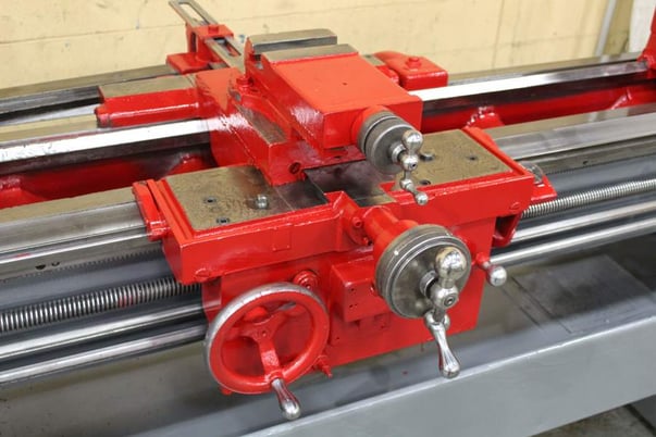 19" x 54" LeBlond #Regal, engine lathe, 12-1/4" swing over cross slide, 4-jaw 12" chuck, taper attachment, 10 - Image 5