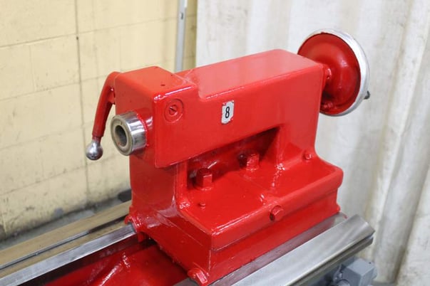 19" x 54" LeBlond #Regal, engine lathe, 12-1/4" swing over cross slide, 4-jaw 12" chuck, taper attachment, 10 - Image 8