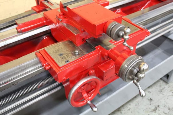 19" x 54" LeBlond #Regal, engine lathe, 12-1/4" swing over cross slide, 4-jaw 12" chuck, taper attachment, 10 - Image 10
