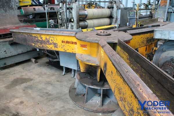 20000 lb. Paxson, coil turnstile, 48" x 3 arm - Image 1