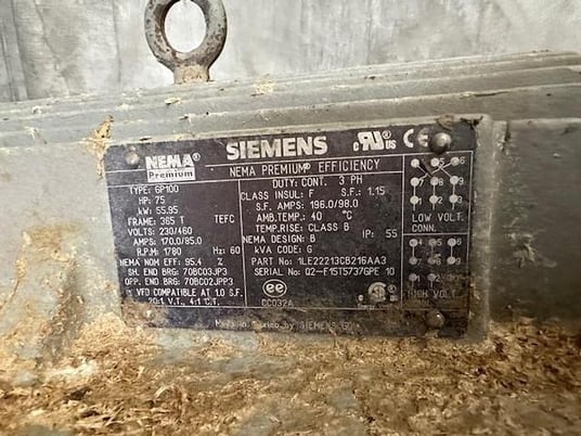 Thune / Valmet #SP-32, screw press, rebuilt 2021 - Image 8