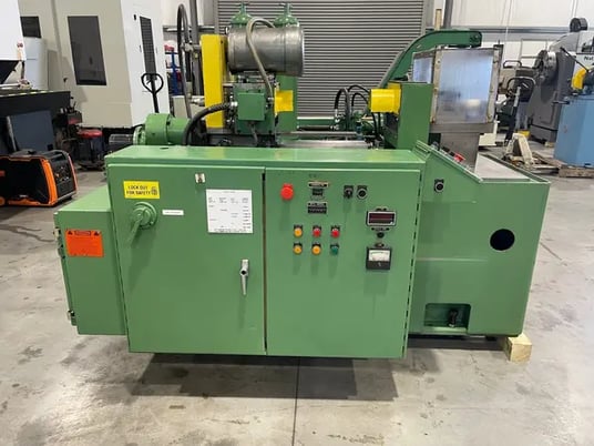 1" x 18" DeHoff #1018, hole gun drill, 150 gallon coolant tank - Image 3