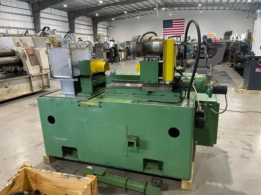 1" x 18" DeHoff #1018, hole gun drill, 150 gallon coolant tank - Image 6