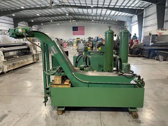 1" x 18" DeHoff #1018, hole gun drill, 150 gallon coolant tank - Image 7