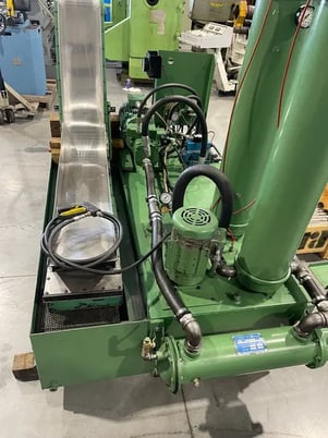 1" x 18" DeHoff #1018, hole gun drill, 150 gallon coolant tank - Image 8