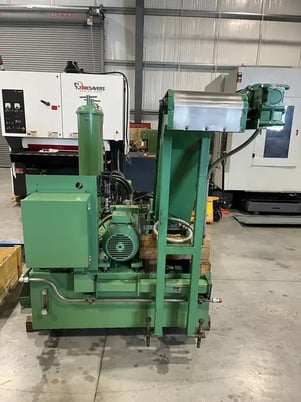 1" x 18" DeHoff #1018, hole gun drill, 150 gallon coolant tank - Image 9