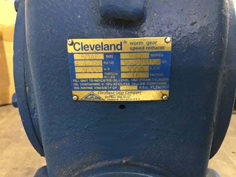 3633 HP @ 1000 RPM, Cleveland #12-22 1359, gear reducer 50AF-SIZE 4.00 -Ratio - Image 2