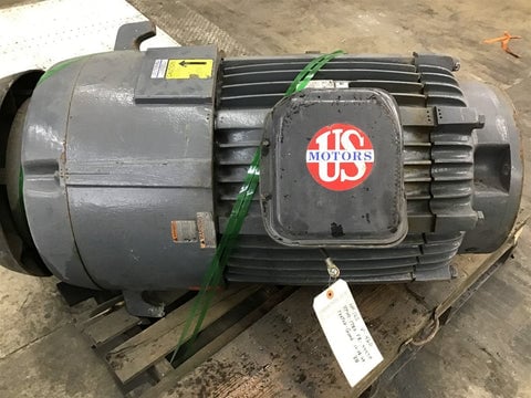 125 HP 1800 RPM U.S. Motors HT125S2CLE, Frame 444TP, TE, 4P, 460 Volts - Image 3