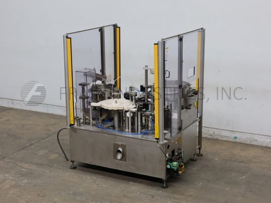 Filamatic #MNB-2000, Monoblock filler, tipper and capper, 20-60 containers per minute, 2-head piston filler - Image 5