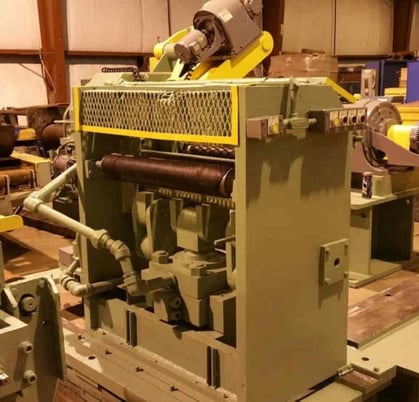 .187" x 27" Nash, entry crop shear, hydraulic upcut type, 30" x 3" x 1" blade, entry & exit passline rolls - Image 1