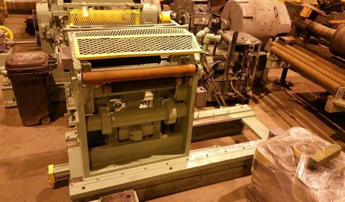 .187" x 27" Nash, entry crop shear, hydraulic upcut type, 30" x 3" x 1" blade, entry & exit passline rolls - Image 3