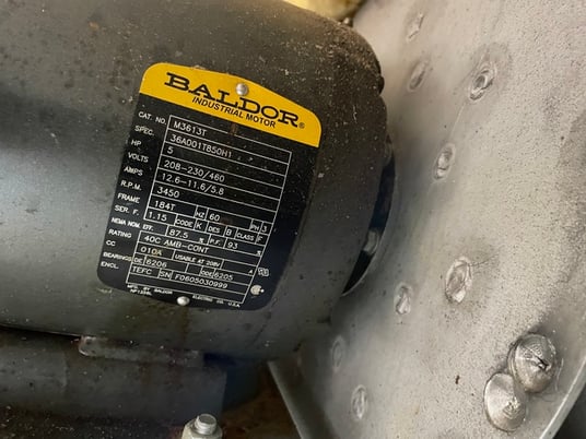 Air Flow #MP30-STD-IA-DL-PG6, Mist Collector, 5 HP, 460 V., 3 phase, 2006 - Image 4