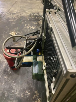 Nilson #751, 4-slide, 1/16" wire diameter, 3/4" width strip, 3" feed length, 40-400 PPM, straightener - Image 2