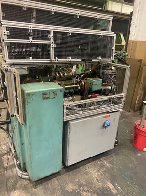 Nilson #751, 4-slide, 1/16" wire diameter, 3/4" width strip, 3" feed length, 40-400 PPM, straightener - Image 7