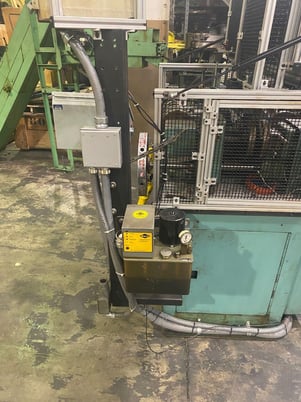 Nilson #751, 4-slide, 1/16" wire diameter, 3/4" width strip, 3" feed length, 40-400 PPM, straightener - Image 10