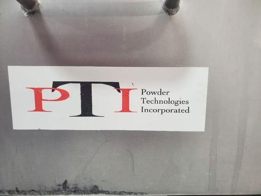 Powder Technologies Inc, 31" x 42" L x 25" H Stainless Steel bag dump station, hopper on caster - Image 6