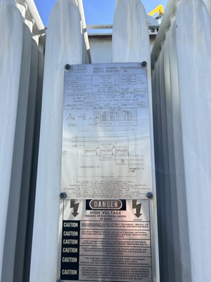 7500 KVA 34400 Primary, 4160Y/2400 Secondary, ABB Unit Substation S#HBB1031-1 - Image 1