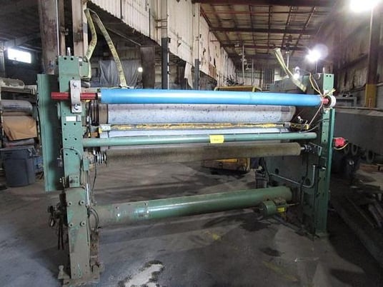 PCMC, steel to steel embosser, 81" width, serial #7330 - Image 1