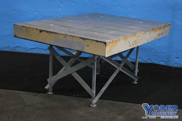 50" x 70" Portage, steel layout table - Image 6